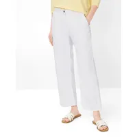 Brax Damen Style Maine S WHITE, denim weiß, Gr. 44