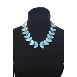 COLLEZIONE ALESSANDRO Kurze Kette mit Anhänger Anke " in blau | Gr.: onesize,