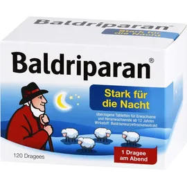PharmaSGP GmbH Baldriparan Stark für die Nacht überzogene Tabletten 120 St.