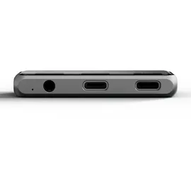 Satechi Mobile XR Hub 2-Port USB-C (1x 100W PD) mit 3,5mm Audio Space Grau