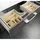 Fackelmann Schubladen-Box 26 x 7 x 32 cm 1-tlg. braun