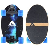 Apollo Miniskateboard Mini-Longboard Barrel Board, hochwertig und platzsparend blau