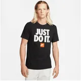 Nike NSW TEE FRAN JDI VERBIAGE Schwarz XL