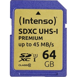 Intenso SD UHS-I Premium 64 GB