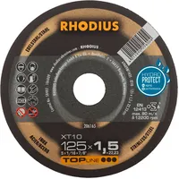 RHODIUS 206165 Trennscheibe gerade 125 mm Edelstahl, Stahl