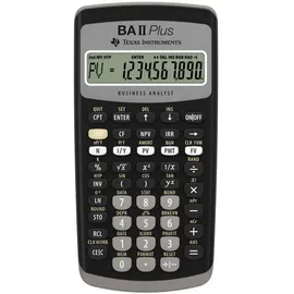 Texas Instruments TI - Texas Instruments BA II Plus - Finanz-Taschenrechner