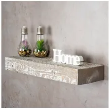 levandeo Wandregal 60 x 20 cm Natur