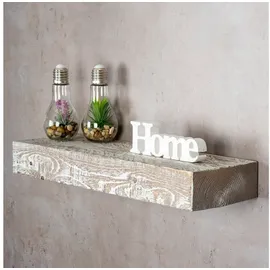 levandeo Wandregal 60 x 20 cm Natur