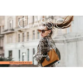 CASPAR Modell No.767 Shopper Wildleder Dunkelbraun