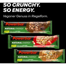 Powerbar Natural Energy Cereal Strawberry & Cranberry Riegel 18 x 40 g