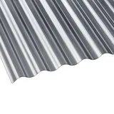 Polycarbonat Wellplatte | 76/18 | 1,40 mm | Anthrazit | Rillenstruktur | 2,00 m