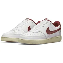 Nike Court Vision Low Next Nature Damen White/Muslin/Metallic Gold Star/Team Red 38,5