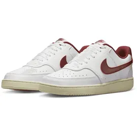 Nike Court Vision Low Next Nature Damen White/Muslin/Metallic Gold Star/Team Red 38,5