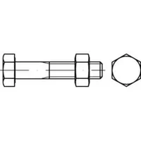 Industrial Quality Supplies Sechskantschraube ISO 4014 M 20 x