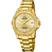 Jaguar Woman-Kollektion J898/2 Uhr mit 34 mm Champagnergehäuse mit