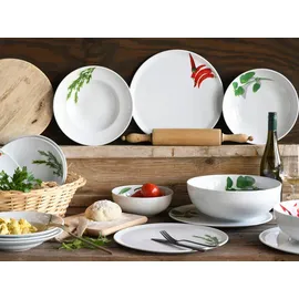 CreaTable Basilikum Pastateller 4-tlg. mehrfarbig