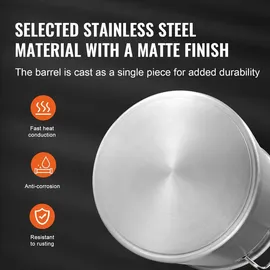 Vevor Kochtopf 39,7 L 350 x 410 mm