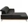 Musterring Eckcouch Leder Wohnlandschaft 3-Sitzer Schwarz