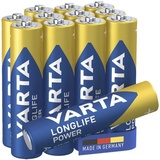 Varta LONGLIFE Power AAA 12 Micro (AAA)-Batterie Alkali-Mangan 1.5V 12St.