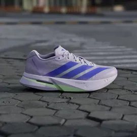 adidas Adizero Boston 13 Damen Purple Tint/Solar Purple/Green Spark 44 2/3