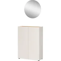 Germania Alviano Garderoben-Set 74 x 33 x 200 cm braun