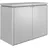 160 160 x 70 x 118 cm Silber-Metallic