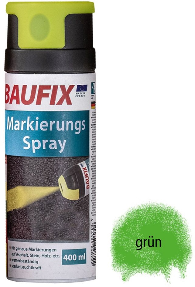 Baufix Markierungsspray - Grün