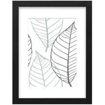 INTERTRADING Iceland Holzbilderrahmen schwarz 18x24 cm 1 St.