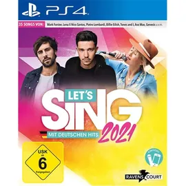 Let's Sing 2021 mit deutschen Hits (USK) (PS4)