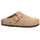 ROHDE "ALBA", Damen, Gr. 39, beige, Veloursleder, used, Schuhe, Schlappen, Hausschuh mit leichter Laufsohle in Weite G