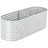 240 x 80 x 81 cm Silber