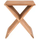 House Nordic Hocker Teak naturbelassen