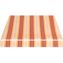 Spettmann Gelenkarmmarkise STAR FIX 400 cm rot-gelb gestreift