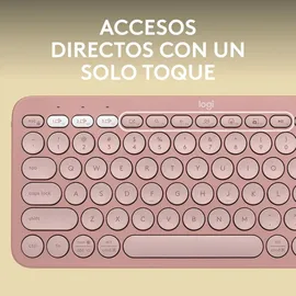 Logitech Pebble Keys 2 Funktastatur - Pink