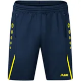Jako Herren Træningsshorts Trainingsshort Challenge, Marine/Neongelb, M