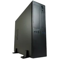 LC-Power LC-1406MB-TFX-ON, Micro Tower, PC, Schwarz, micro ATX, Mini-ITX, Metall