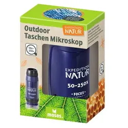 Moses Outdoor-Taschen-Mikroskop 4033477098849 Moses