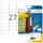 Herma Universaletiketten 4864 Weiß 63,5 x 29,6 mm 10 Blatt 270 St.