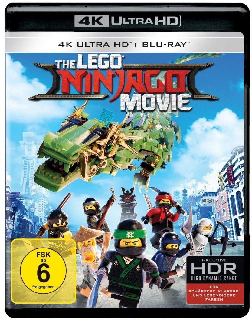 The LEGO Ninjago Movie (4K Ultra-HD + Blu-ray + Digital HD) [Blu-ray]