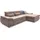 die planbar Ecksofa MP-IN16037 L-Form, Breite 289 cm, mit Kaltschaum-Polsterung, mit Sitztiefenverstellung & Zierkissen rosa