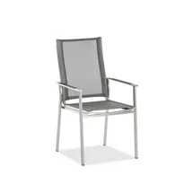 Niehoff Scalea Flex Gartenstuhl 57 x 62,5 x 100 cm silbergrau