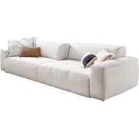 Candy 3C Candy Big-Sofa »Yoshy«, Zwei Sitztiefen durch verstellbare Rückenlehne, Bezug in Cord, weiß