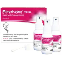 Minoxicutan Frauen 20 mg/ml Spray 3X60 ml