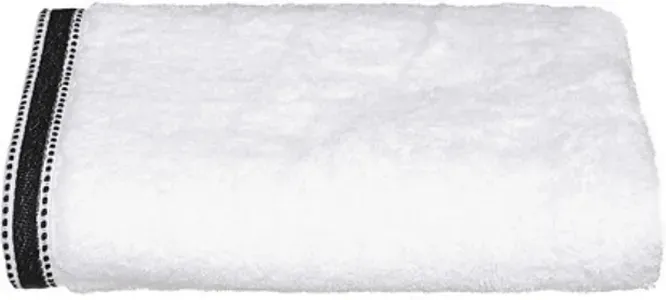 Joia bath towel 70 x 130 cm 550 gsm white cotton