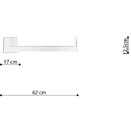 Sollux Lighting Deckenlampe Deckenleuchte Design Ring LED Esszimmerleuchte weiß Wohnzimmerlampe