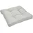 Beautissu Sitzkissen 70 x 70 x 10 cm hellgrau 1 St.