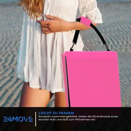 24move Campingliege 2er Set Rosa