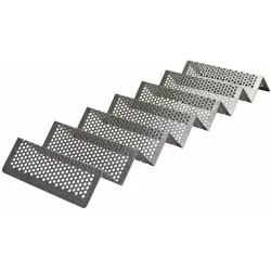 SCHNEIDER Verkaufsständer für Snacks, Edelstahl 154037 , 1 Ständer, 6 Wellen, gelocht