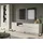 inn.furn Wohnwand in Kaschmir und Schwarz 290 cm mit Soft-Close Morena