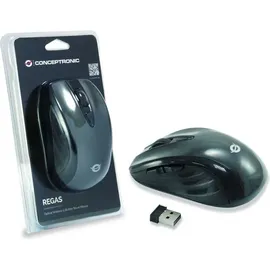 Conceptronic Wireless 5-Button Travel Mouse (CLLM5BTRVWL)
